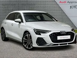 White Used 2024 Audi A3 S-Line Hatchback | £30,150 (Expensive)