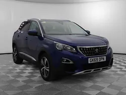 Blue Used 2020 Peugeot 3008 Allure Hatchback | £10,990 (Fair price)