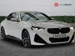 White Used 2022 BMW 220 M Sport | £26,150 (A bit pricey)