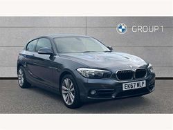 Grey Used 2017 BMW 120 Sport Line Hatchback | £13,650 (Fair price)