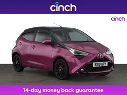 Purple Used 2019 Toyota Aygo X-cite Hatchback | £9,119 (Fair price)