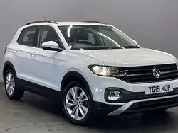 White Used 2019 VW T-Cross SE SUV | £12,799 (Fair price)