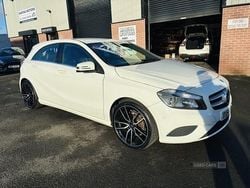 White Used 2014 Mercedes A200 Hatchback | £7,250 (Fair price)