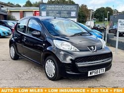 Black Used 2009 Peugeot 107 Hatchback | £4,995 (A bit pricey)