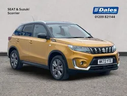 Yellow/black Used 2022 Suzuki Vitara SZ-T SUV | £16,750 (A bit pricey)