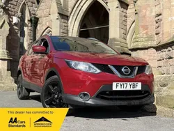 Red Used 2017 Nissan Qashqai N-TEC SUV | £6,895 (Fair price)