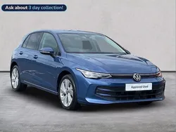 Blue Used 2024 VW Golf VIII Match Hatchback | £21,834 (Fair price)
