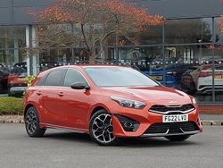 Orange Used 2022 Kia Ceed GT-Line Hatchback | £17,498 (A bit pricey)