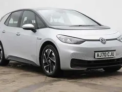 Silver Used 2020 VW ID.3 Pro Performance Hatchback | £10,395