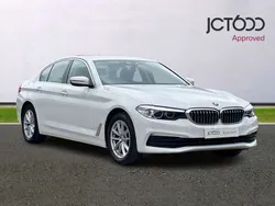 White Used 2018 BMW 520 Sport Line Sedan | £16,000 (Fair price)