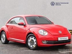 Red Used 2014 VW Beetle Design Hatchback | £9,490 (Fair price)