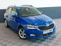 Blue Used 2022 Skoda Fabia SE L Hatchback | £9,498 (Fair price)