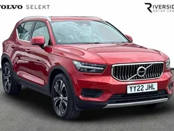 Fusion red Used 2022 Volvo XC40 Inscription SUV | £22,291 (Fair price)