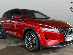 Red Used 2024 Nissan Qashqai Tekna SUV | £27,298 (A bit pricey)