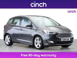 Grey Used 2018 Ford C-MAX Titanium X MPV | £12,499 (A bit pricey)