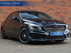 Black Used 2016 Mercedes CLA220 AMG line Sedan | £13,489 (Fair price)