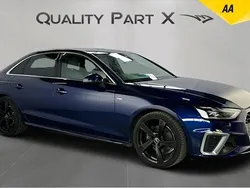Blue Used 2023 Audi A4 S-Line Sedan | £22,500 (Good price)