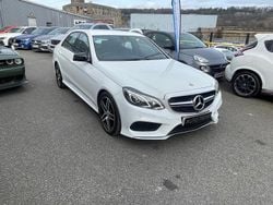 White Used 2016 Mercedes E220 AMG Sedan | £8,191 (Super price)