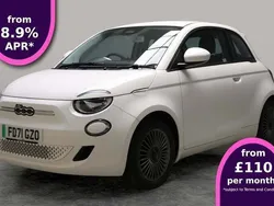 White Used 2021 Fiat 500e Icon Hatchback | £9,995 (Good price)