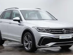 Reflex silver metallic Used 2023 VW Tiguan R-line Edition SUV | £28,281 (Fair price)