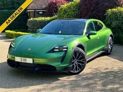 Green Used 2021 Porsche Taycan Cross Turismo Sedan | £57,995 (Fair price)