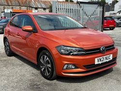 Energetic orange metallic Used 2021 VW Polo Match Hatchback | £13,000 (Fair price)
