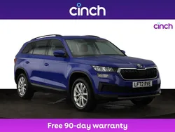 Blue Used 2022 Skoda Kodiaq SE SUV | £22,549 (Fair price)
