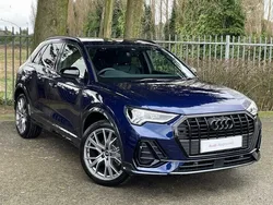 Navarra blue metallic Used 2025 Audi Q3 Black Edition SUV | £40,790 (Expensive)
