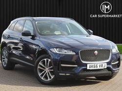 Blue Used 2017 Jaguar F-Pace R-Sport SUV | £11,885 (Good price)