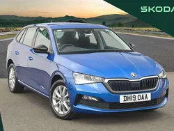 Race blue metallic Used 2019 Skoda Scala SE Hatchback | £11,995 (A bit pricey)