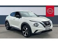 White Used 2022 Nissan Juke Tekna SUV | £16,946 (Fair price)