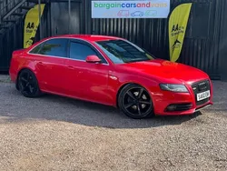 Red Used 2010 Audi A4 S-Line Sedan | £3,250 (Fair price)