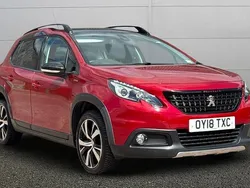 Red Used 2018 Peugeot 2008 GT-line SUV | £12,495 (A bit pricey)