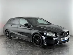 Black Used 2016 Mercedes CLA180 Shooting Brake AMG Estate | £7,650