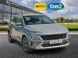 Grey Used 2022 Hyundai Kona Premium SUV | £13,499 (Fair price)