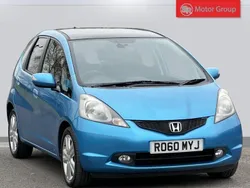 Blue Used 2010 Honda Jazz EX Hatchback | £3,990 (Fair price)