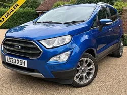 Blue Used 2020 Ford Ecosport Titanium SUV | £9,679 (Fair price)
