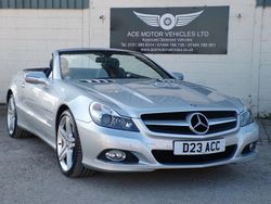 Silver Used 2009 Mercedes SL350 Cabriolet | £14,999 (Expensive)