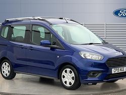 Blue Used 2019 Ford Tourneo Courier Zetec MPV | £9,785 (Fair price)