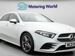 White Used 2021 Mercedes A220 AMG line Hatchback | £16,300 (Fair price)