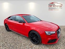 Red Used 2016 Audi A5 Sportback Black Edition Hatchback | £13,995 (Good price)