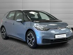Stone washed blue with black roof Used 2020 VW ID.3 Pro Performance Hatchback | £14,590 (Good price)