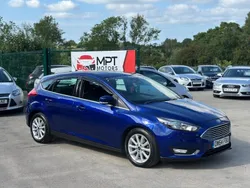 Blue Used 2015 Ford Focus Titanium Hatchback | £4,490 (A bit pricey)