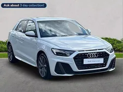 White New 2025 Audi A1 S-Line Hatchback | £25,499 (Fair price)