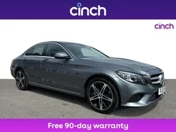 Grey Used 2021 Mercedes C300e Sport Edition Sedan | £17,699 (Fair price)