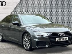 Grey Used 2023 Audi A6 Black Edition Sedan | £27,383 (Fair price)