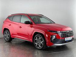 Red Used 2022 Hyundai Tucson N Line SUV | £19,800 (Good price)