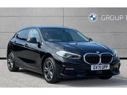 Jet black Used 2022 BMW 118 Sport Line Hatchback | £19,395 (Good price)