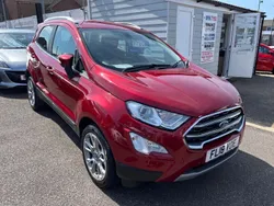 Red Used 2018 Ford Ecosport Titanium SUV | £9,790 (Fair price)