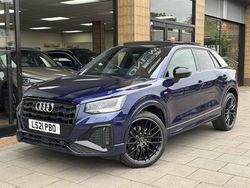 Blue Used 2021 Audi Q2 Black Edition SUV | £25,495 (Expensive)